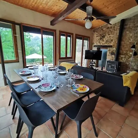 Gite Dans Un Ecrin De Verdure Ferienhaus Saint-Germain-de-Belvès